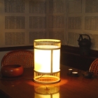 Cabinet bamboo lamp