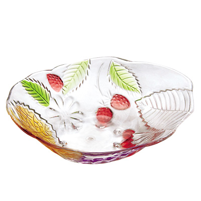 Colorful fruit plate