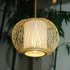 Particular bamboo lamp