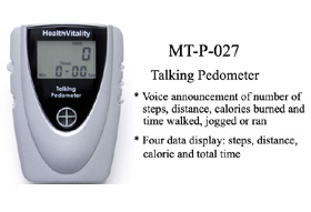 Talking Pedometer