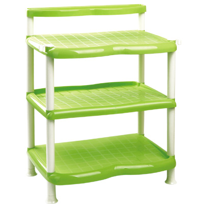 Three-floor shoes frame