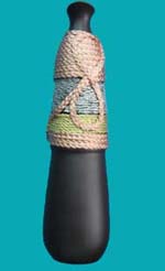 arts and crafts resin vase