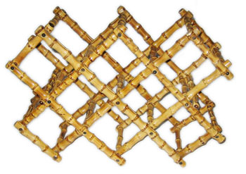 bamboo root liquor frame