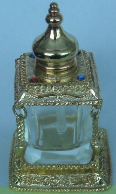 Alloy perfume bottle