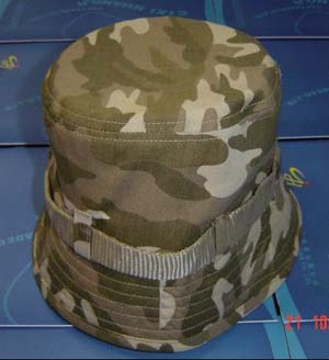 Camouflaged cap