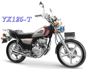 Cruiser motorcycle 125-T