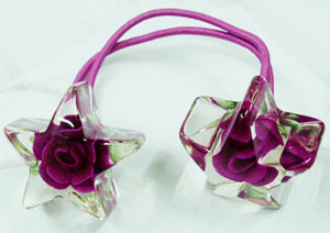 Diamond hair bundles