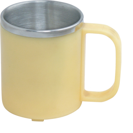 Stainless steel coffee mug