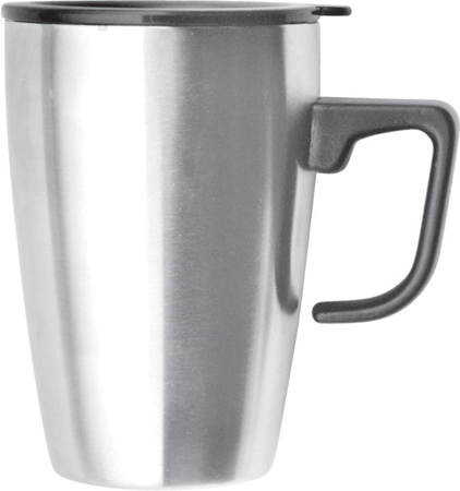 Stainless steel coffee mug