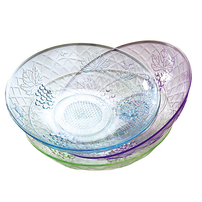 Waist-shaped fruit plate