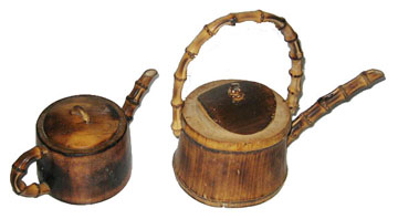 bamboo dirinking pot