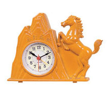 horse-jumping alarm clock