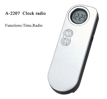 A-2207 Mini Clock Radio