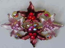 Alloy clothes brooches