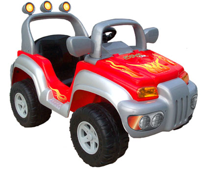 BATTY POWERD RIDED ON CAR,AND JEEP,POLICE CAR