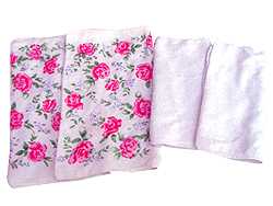 Compress towel for advertisement