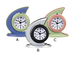 Fan style alarm clock