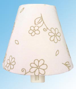 Nightlight With Fabric Shade lamp