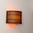 Red-light bamboo lamp