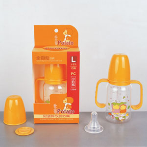 Small soil bean milk bottle