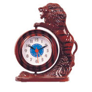 lion-jumping alarm clock