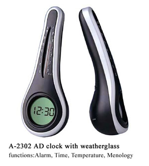 A-2302 Weatherglass Clock