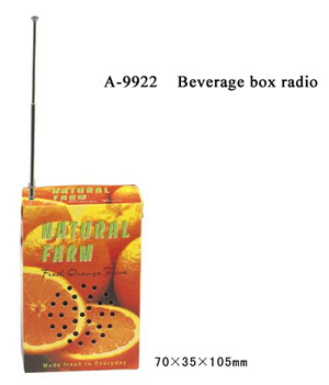 A-9922 Beverage Box Radio