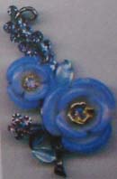 Alloy clothes brooches