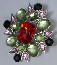 Alloy clothes brooches