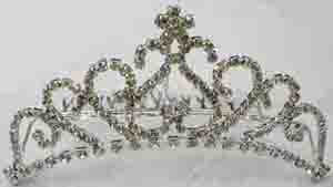 Alloy hair crown