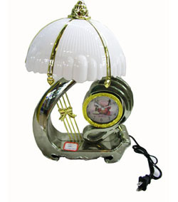 Exquisite Standard lamp clock