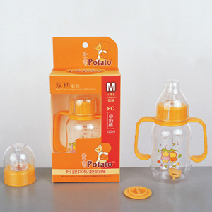 Small soil bean milk bottle