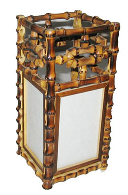 bamboo root  lamp