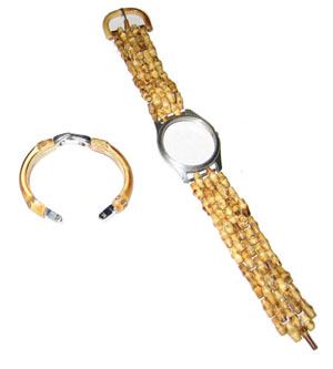 bamboo root whtch jewelry