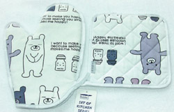 oven mitt&pot holder