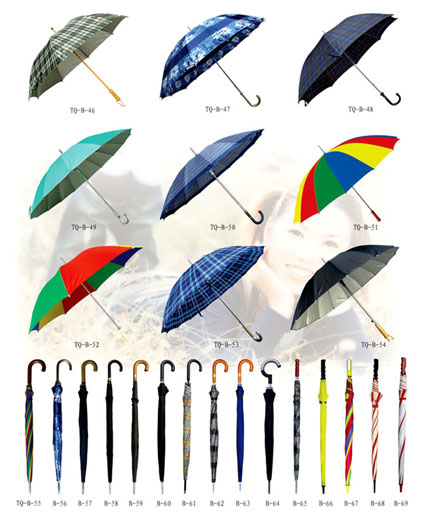 straight umbrella