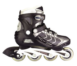 Adjustable skating shoes