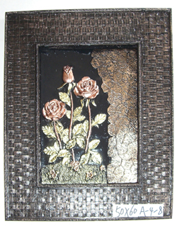 Beautiful flowers Wooden photo frames
