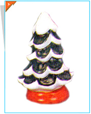 Christmas tree candle