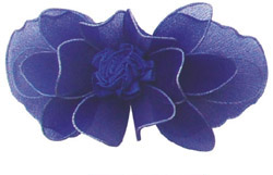 Dark-blue hair decoration