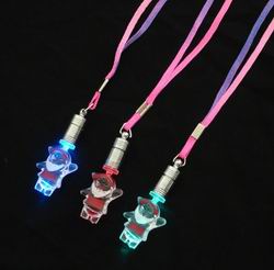 Flash necklace the Christmas hangs