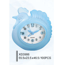 Light blue cock Craft clock