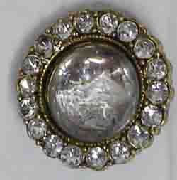 Round-diamond alloy buttons