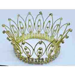 Silver Alloy hair crown