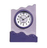 eggplant color alarm clock