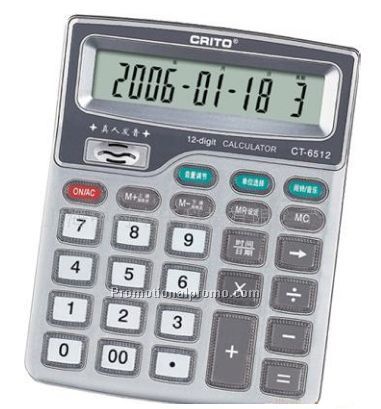 12-digit talking calculator