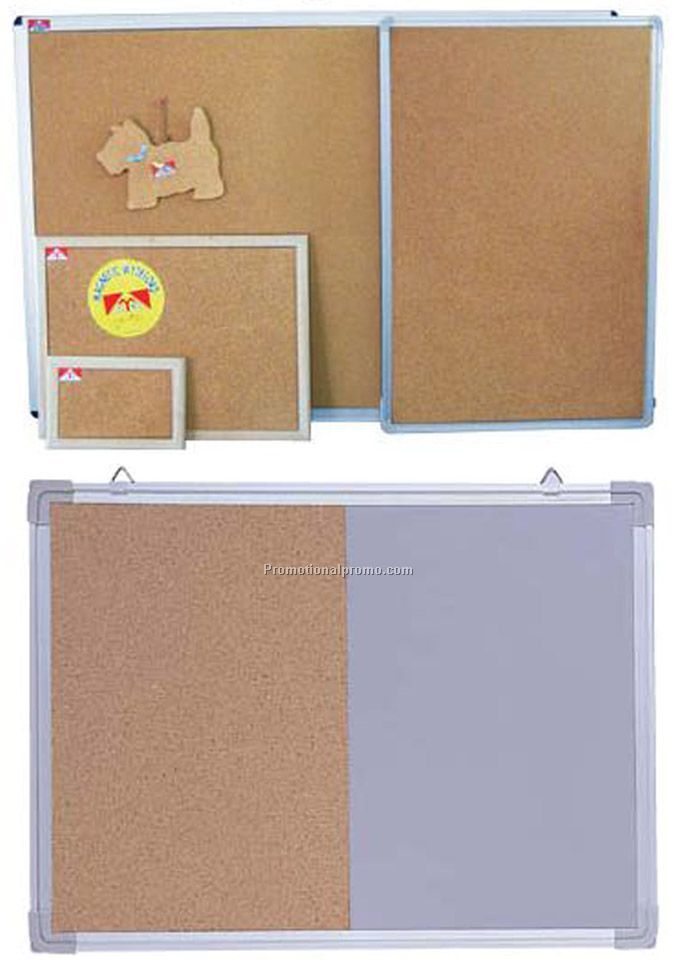 Dry-Erase Cork Combo Board