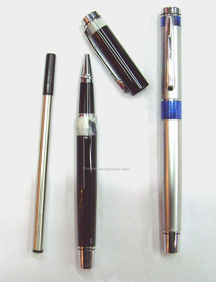 Metal roller ball pen