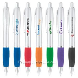 Curvaceous Ballpoint Pen, Promotional advertising ballpoint pen