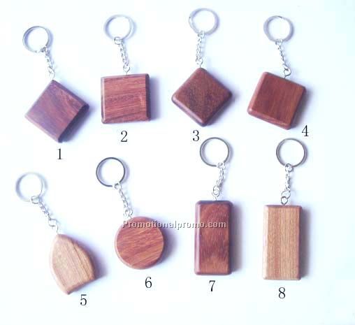 Wooden keychain
